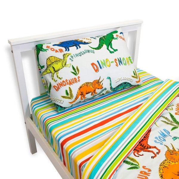 Dino-Snore Fitted Sheet - Happy Linen Company