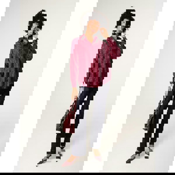 Blue Vanilla Burnact Oversized Shirt