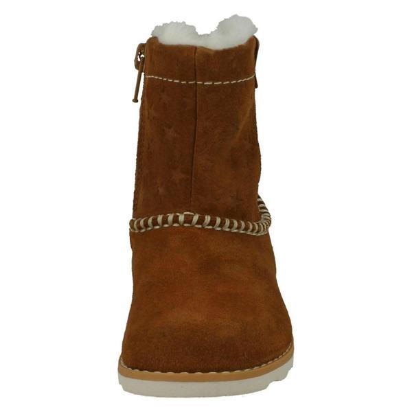 Clarks Girls Clarks Casual Warmlined Boots Crown Piper