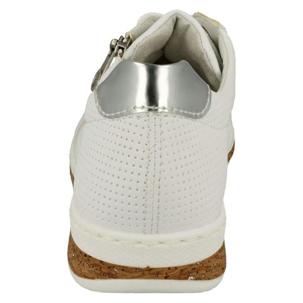 Rieker Ladies Sneakers By Rieker Zip Detailed Trainers N5127
