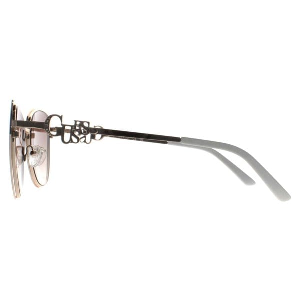 Guess Sunglasses GF6141 21F White Brown Gradient