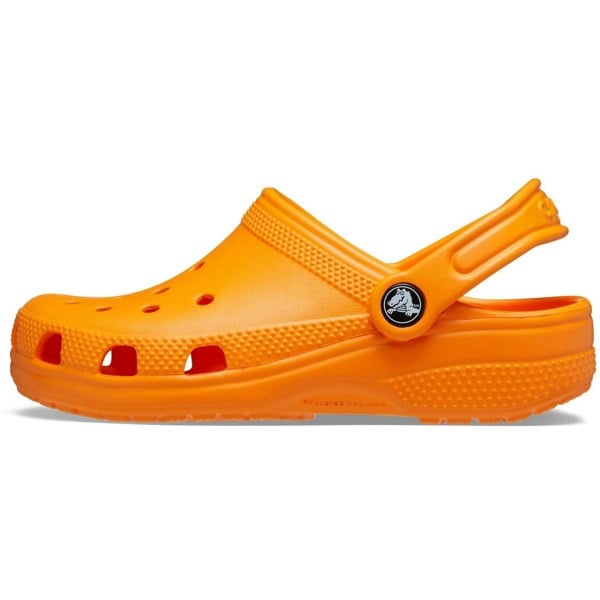 Crocs Toddler Classic Thermoplastic Orange Zing Loafers