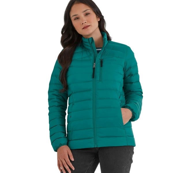 TOG24 Womens/Ladies North Quilted RDS Down Jacket - Teal