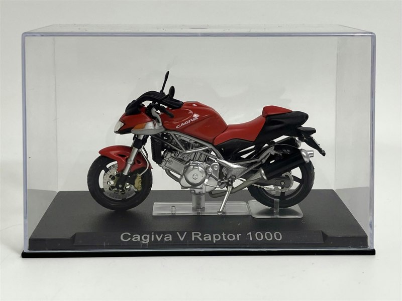 MCSlots Cagiva V Raptor 1000 Diecast Model 1:24 Scale Altaya MC19