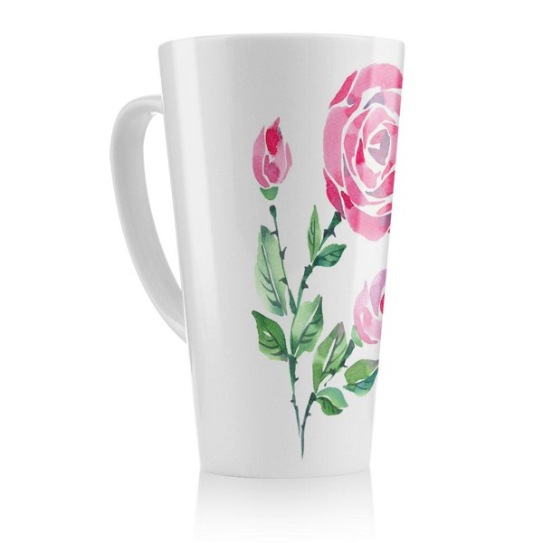 Benjamin Tate Design Rose Print Latte Mug