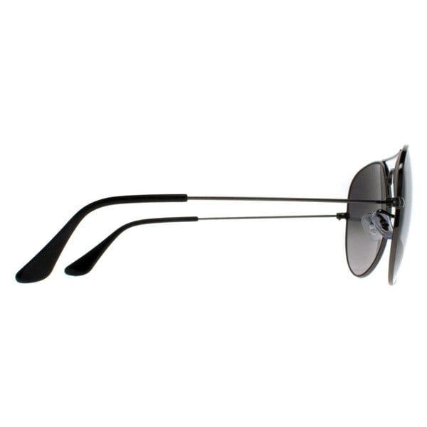 Ray-Ban Sunglasses Aviator 3025 Gunmetal Polarized Blue Gradient Grey 004/78