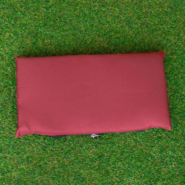 Samuel Alexander 52 x 20cm Back Cushion for Single Wooden Garden Chair in Burgundy