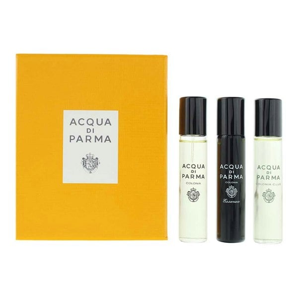 Acqua Di Parma Colonia Discovery Set 3 Piece Gift Set: Colonia Eau de Cologne 12ml - Colonia Essenza Eau de Cologne 12ml - Colonia C.l.u.b Eau de Colo