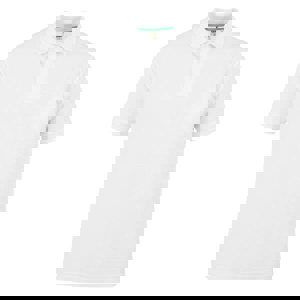 Duke Mens D555 Grant Pique Kingsize Polo Shirt - White