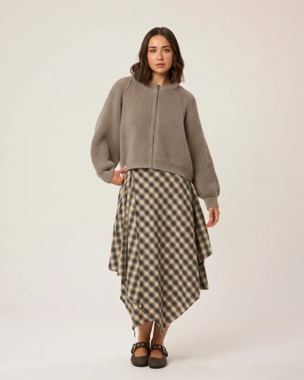 Peregrine Clothing Beckett Zip Through Cardigan