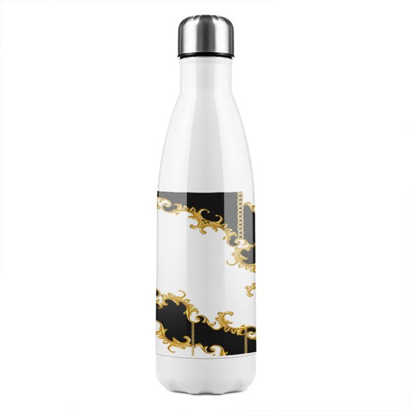 Benjamin Tate Design Roses & Chains Stainless Steel Bottle