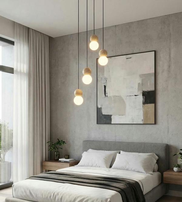 Emibig LOOP Pendant Lamp 4 x G9 Black