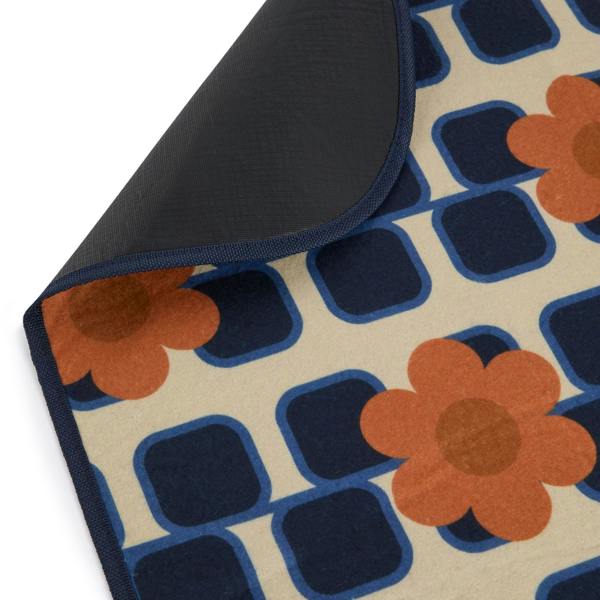 Regatta Orla Kiely Printed Picnic Blanket - Orange - 