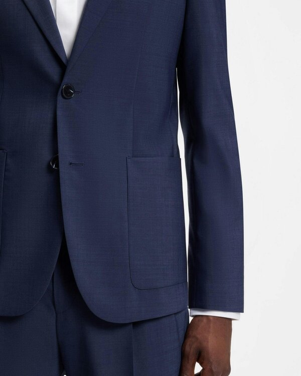 Hugo Arti Mens Extra-Slim-Fit Suit Jacket In A Wool Blend - Open Blue 498