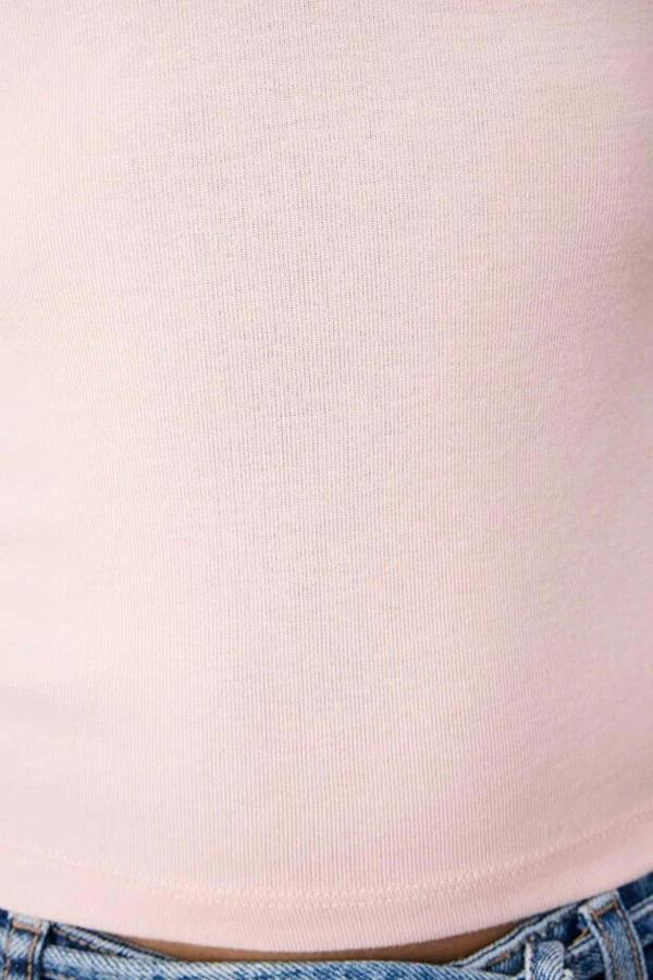 WOVCOR Viscose Fitted Knit Blouse