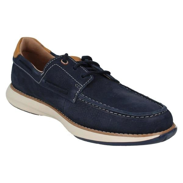 Clarks Mens Unstructured by Clarks Lace Up Casual Shoes Un Pilot Lace
