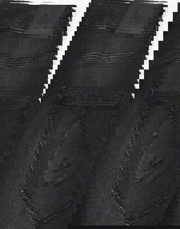 Money Ape Embossed Jeans  Black Wash