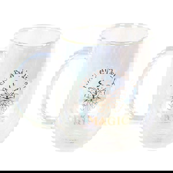 Serano You Are Made of Magic Iridescent Double Walled Glass Mug