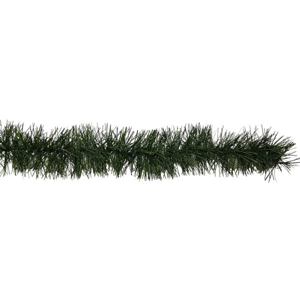 Samuel Alexander 6m (20ft) x 10cm Fine Cut Green Christmas Garland Tree Decoration