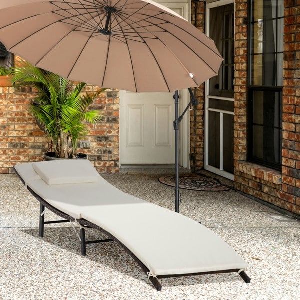 Rattan Single Lounge