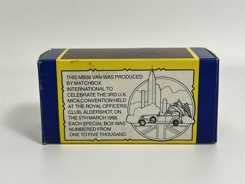 MCSlots MB38 Van Third MICA Convention Matchbox 38D S1