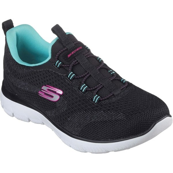 Skechers Summits New Nature Women's Trainers in Black/Multi