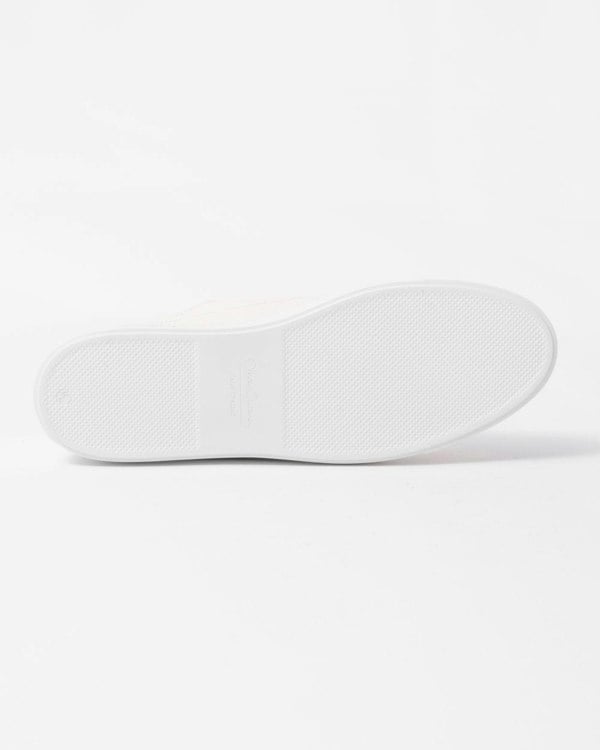 Oliver Sweeney Sirolo Mens Calf Leather Lightweight Trainers - White