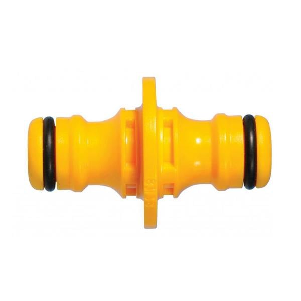 Hozelock Male Hose Connector - Yellow/Black - 