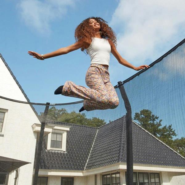 12ft Salta Green Round First Class Edition Trampoline with Enclosure