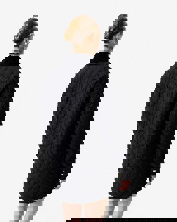 Hunter Witton Womens Quilted Jacket - Black