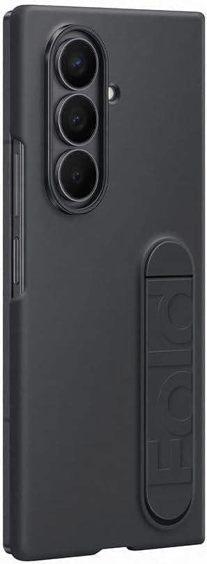Samsung Galaxy Z Fold 7 8.0" Silicone Grip Case with Stand Black - EF-MF966CBEGWW