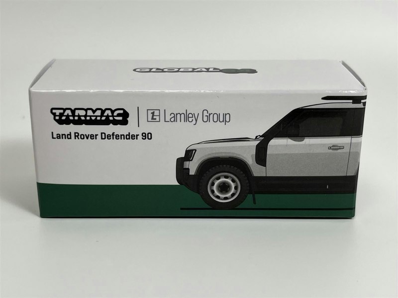 Tarmac Land Rover Defender 90 White Metallic 1:64 Scale Tarmac Works T64G019WH