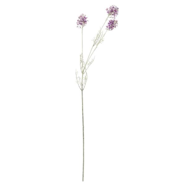 Wyld Haus Set of 3 Artificial Flowers Purple Meadow Flower Stems