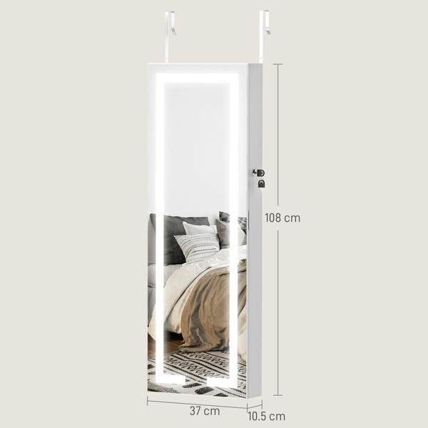 Wall-mounted Jewelry Cabinet