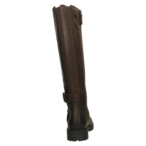 Clarks Ladies Clarks Buckle Detail Knee High Boots Orinoco2 Tall