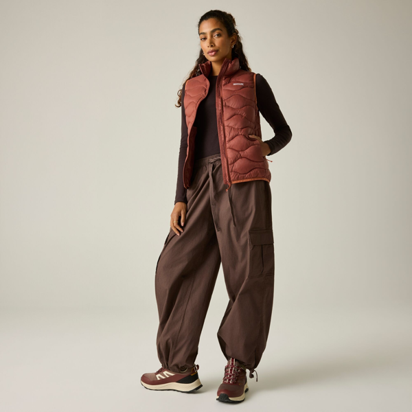 Regatta Womens Hydi Quilted Gilet - Burnt Henna