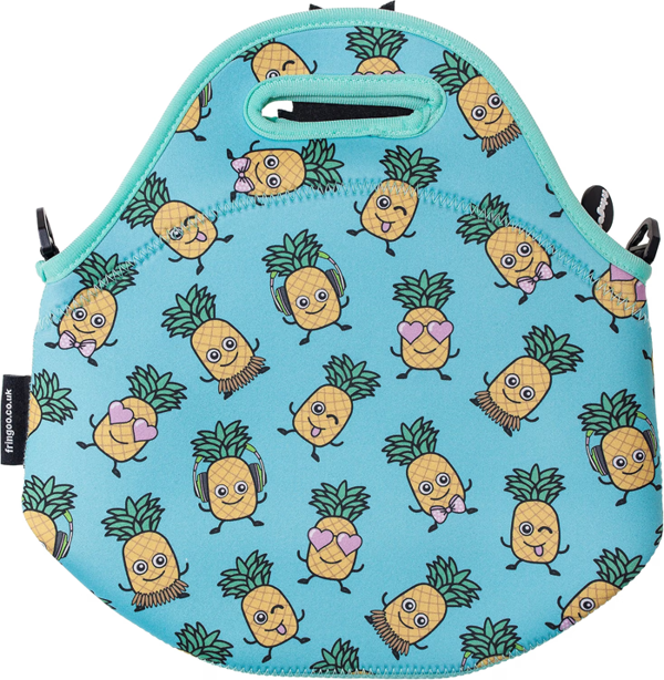 Fringoo Kids Thermal Insulated Cooler Lunch Bag with Zipped Pocket & Shoulder Strap for School or Nursery