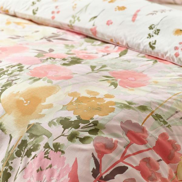 Countryside Floral Pink Duvet Cover Set