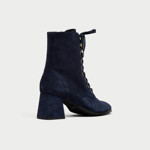 Calla Cleo Boots - Navy Suede