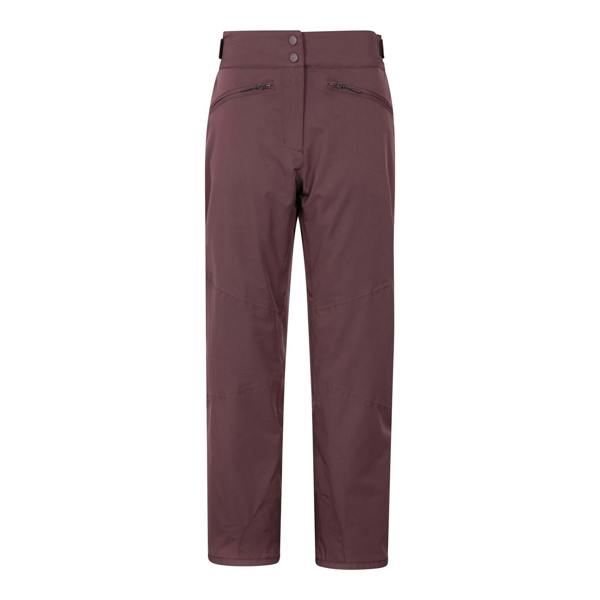 Mountain Warehouse Womens/Ladies Isola II RECCO Ski Trousers - Dark Purple - 