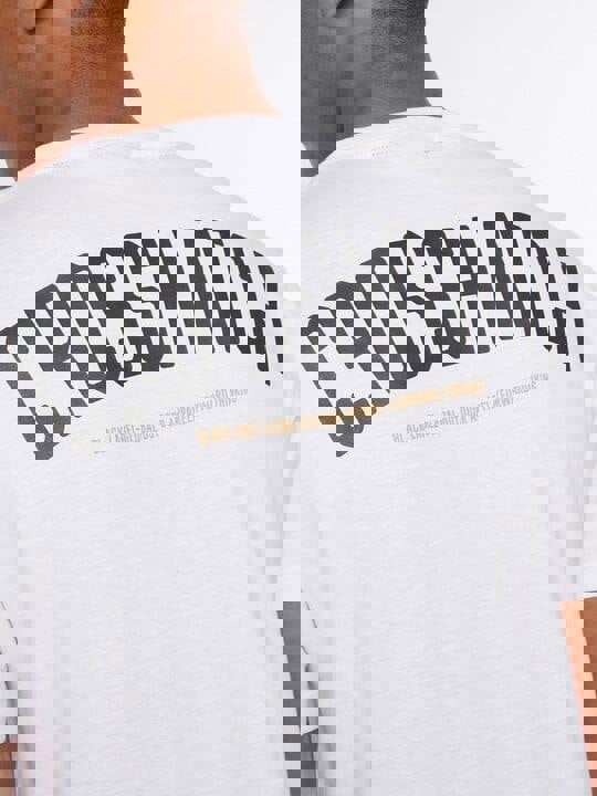 Crosshatch Cronstand T-Shirt White