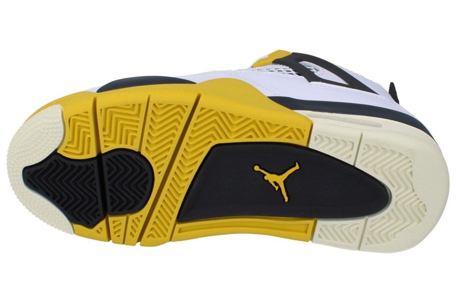 Nike Air Jordan 4 Retro Womens Trainers Aq9129  101 - White Coconut Milk 101 - Photo 4