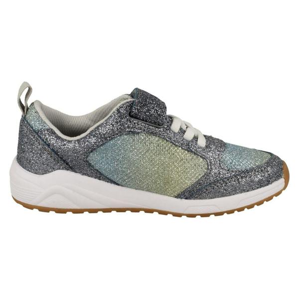 Clarks Girls Clarks Glitter Detailed Trainers Aeon Sparkle K