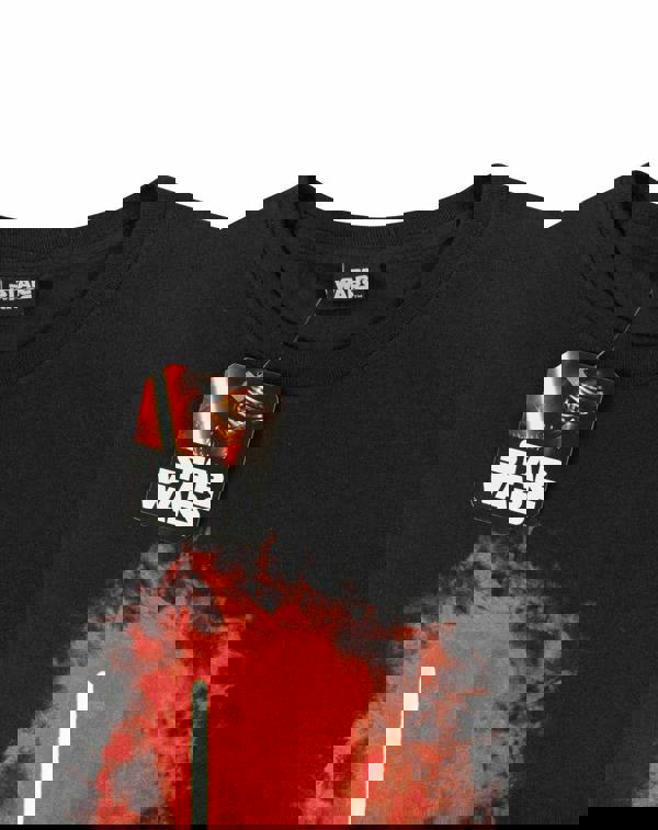 Star Wars Mens Black Darth Vader Short Sleeved T-Shirt