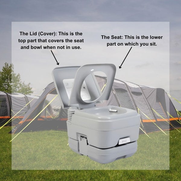 10 Litre Camping Toilet OLPRO