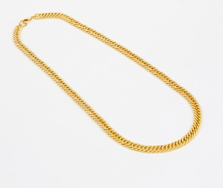 Herringbone Chain Long 22" 56cm Gold - Lila Rasa