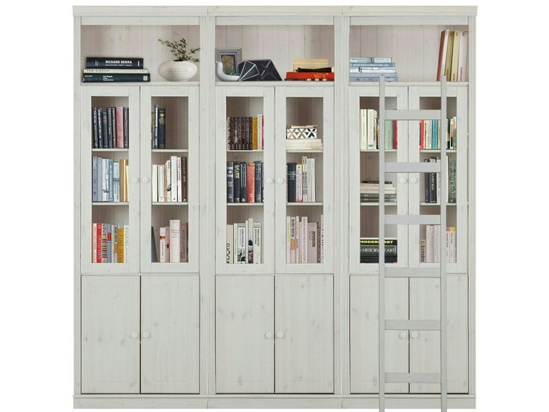 Dorel Home Anita Wall Unit C white lacquer