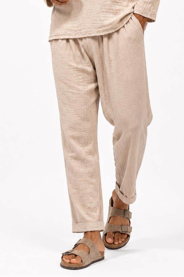 Claudio Lugli Cotton Knit Nomad Summer Trousers