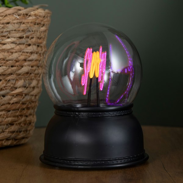 Samuel Alexander 14cm Battery Operated Light up Spooky Halloween Globe with LEDs