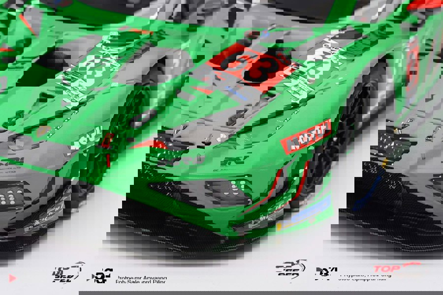 TSM Lamborghini Huracan GT3 EVO2 #63 Iron Lynx 2023 IMSA Daytona 24 Hrs 1:18 TS0534